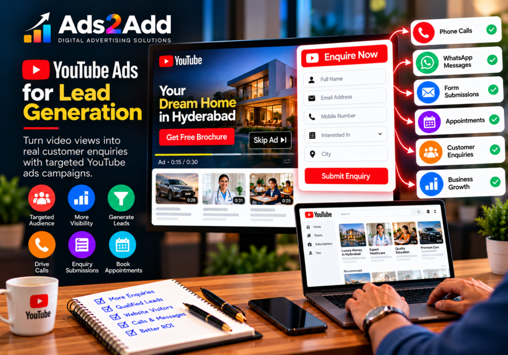 YouTube Ads Management Services in Hyderabad